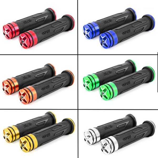 

universal 7/8" 22mm motorcycle handlebar grips aluminum alloy non-slip moto handlebar accessories manillar de la motocicleta1