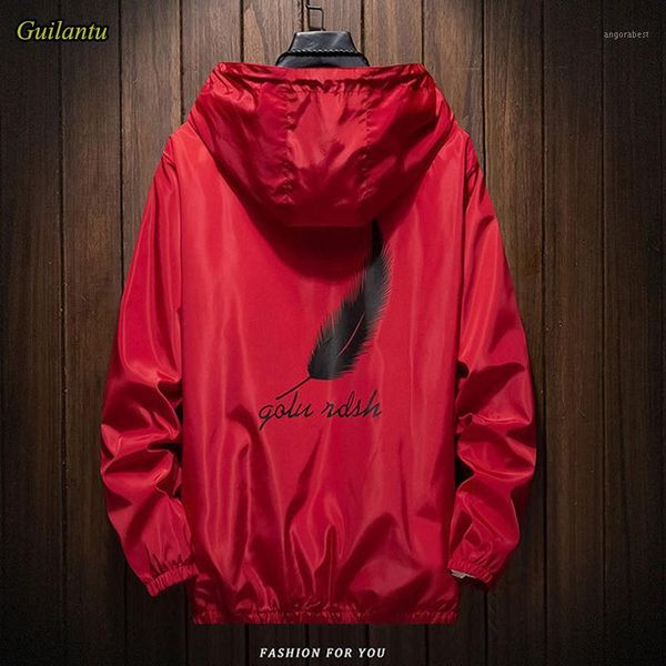

guilantu hooded jacket women 2020 spring causal flowers windbreaker women basic jackets coat zipper lightweight jackets bomber1, Black;brown