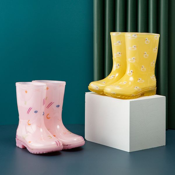 

baby water shoes baby shoes fashion children rain boots kids girl high shoes baby boys rubber boots waterproof size 14-21 q1216, Black;grey