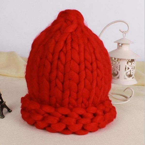 

горячая девушка зимняя теплая шляпа ручной работы вязаные грубые линии кабельные шляпы вязание крышка шансы вязание крючком кропки женщин ак, Black;white