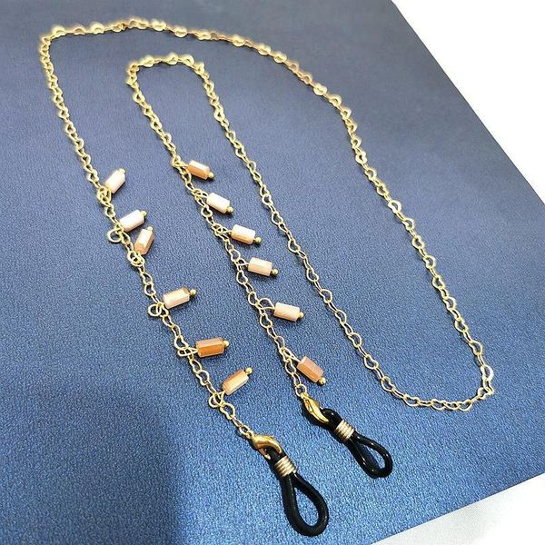 

sunglasses chain women glasses chain glasses holder resin crystal glasses accessories gold color eyeglass chain jewelry h bbynil