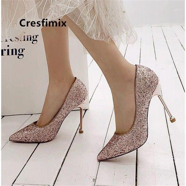 

zapato tacon alto women classic golden comfort spring slip on high heel stiletto ladies silver wedding shoes e55261, Black