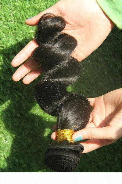 

black color loose wave indian remy hair weaving 100% human hair weaves double weft hair bundles 10-30 inchs