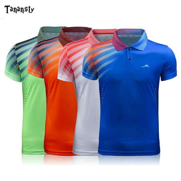 

men's and women's badminton t-shirts, polo, quick drying sportswear, table tennis wear, youth, novelty, White;black