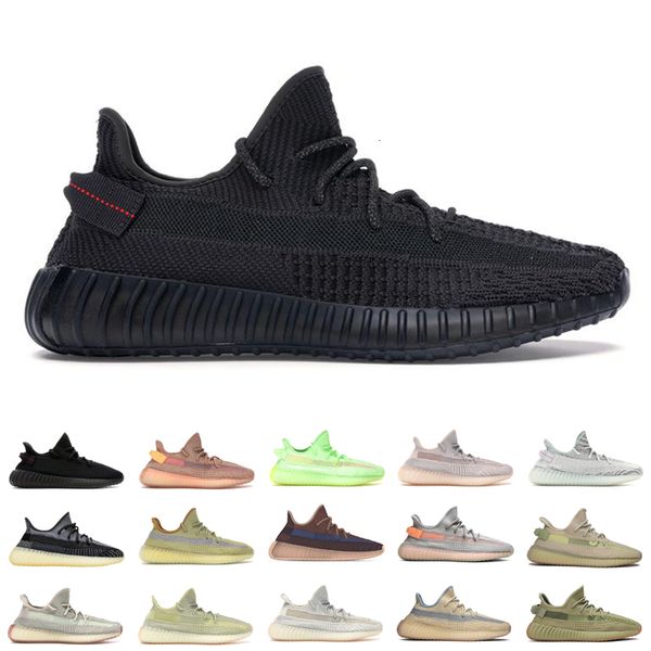 

men women tail light bred static reflective running shoes sneakers semifrozen yellow yecher asriel marsh eliada mens sports trainers 36-46