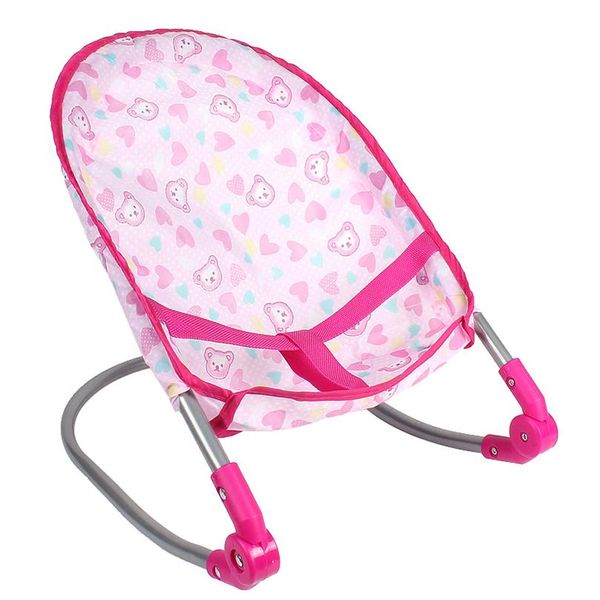 

kids children furniture playset toy, cradle rocking chair bouncer for baby doll, great birth wmteob