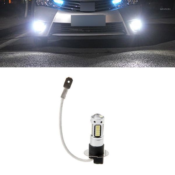 

h3 30w 4014 led xenon white headlights fog drl light bulb lamp 30smd 6000k1