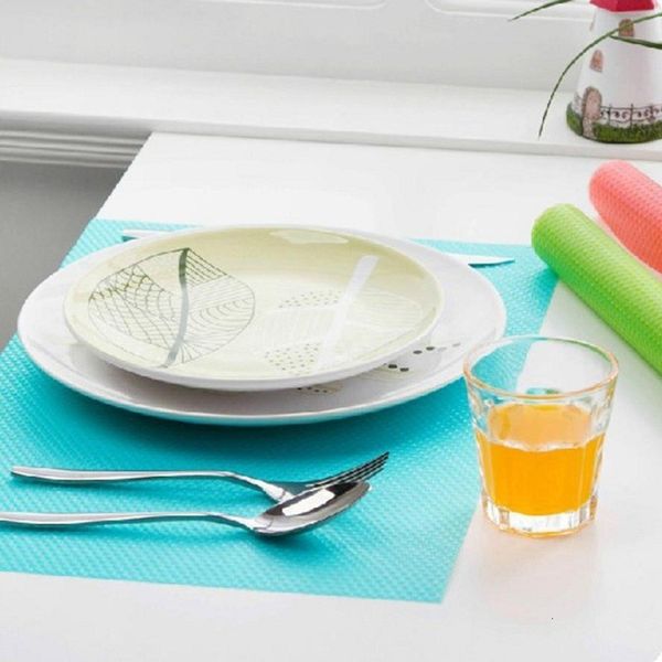 

factory tableware waterproof refrigerator fridge mat anti-fouling vegetable fruit pad kitchen table mats 45cm x 29cm