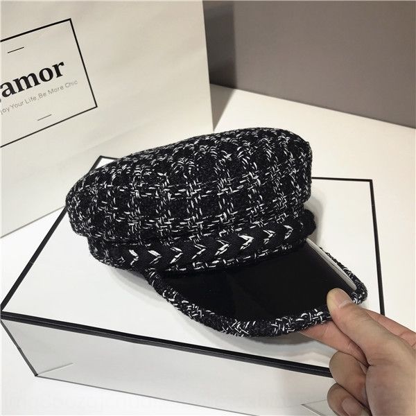 

fqln winter luxury designer hip hop hats wool hat stingy fashion brim casual fashion autumn women outdoor warm beanies breathable cap, Brown;gray