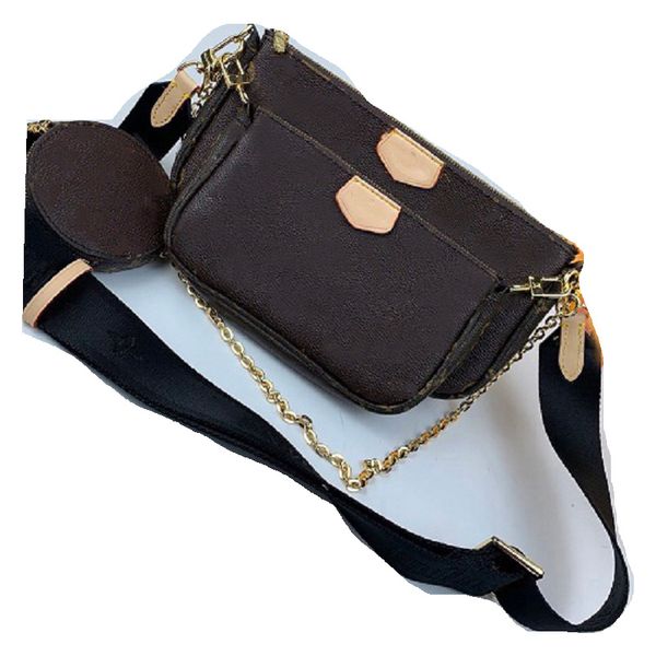 

designer lady evening bags cross-body bag luxury leather one-shoulder chain hand-held zipper mouth set classic fashion size 24-13-4.5cm