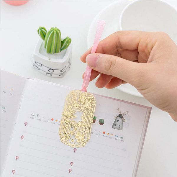 

sakura metal pollow bookmark creative charry style blossoms bookmarks book book book office school sharties stationsory pired h jlluvh