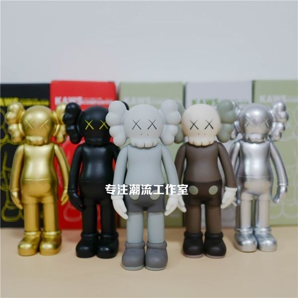 

hyfrdfchn kaws игрушка ручной работы кукла модель модный бренд модный орнамент, Silver