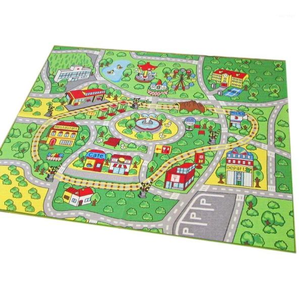 

carpets large children's game mats for toy cars, safes and fun learning with non-slip back, play mats1