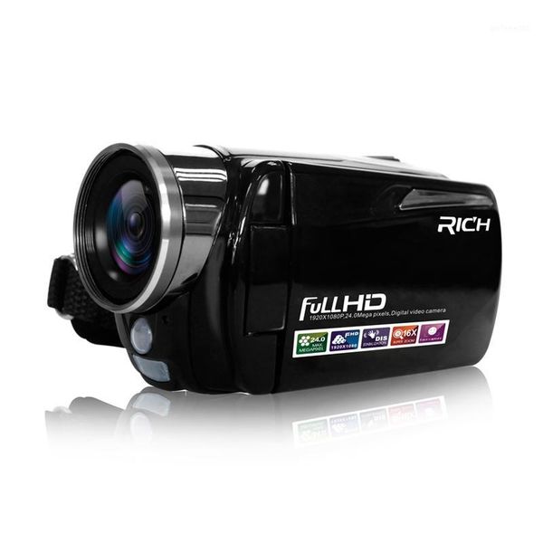 

camcorders portable infrared video camera 1080p hd 16x zoom 3.0 inch digital camcorder support night vision home use dvr1