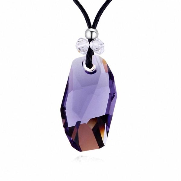 

pendant necklaces tracyswing 6 colors real rose gold color austrian crystals sweater necklace for women monkey style #tw132351, Silver