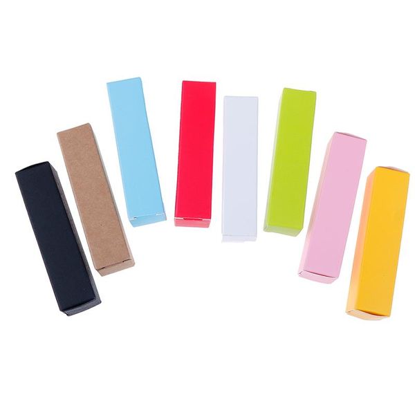 

10pcs/lot lip tube packaging carton box, lipstick tube diy 8.5*2*2cm