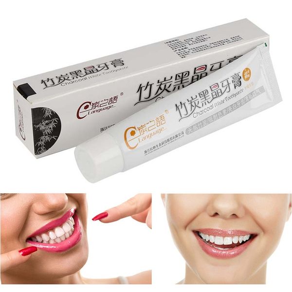 

tooth whitening lemon natural bamboo charcoal toothpaste prevent gingival bleeding soreness tooth paste anti sensitive sqckck