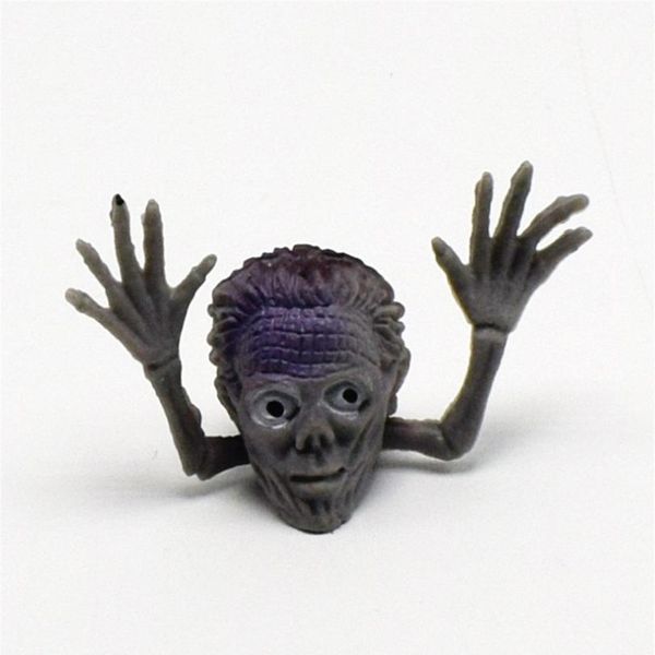 

hinst little monster finger puppets toy 6pcs mini ghost head zombie telling story puppets hand toys halloween gifts for bbyguq