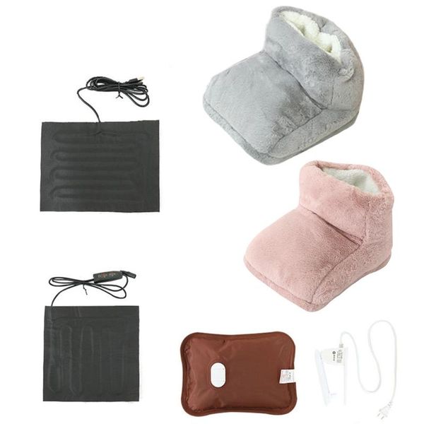 

winter supplies plug-in high-cut fur foot warmer office heating artifact