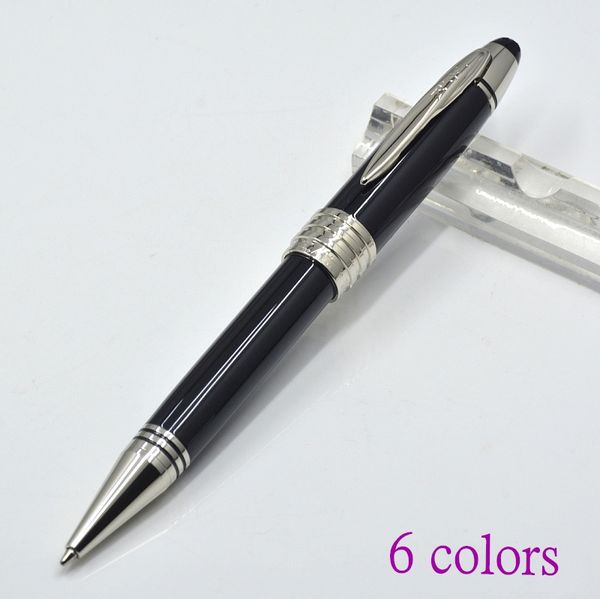 

classic jfk 6 colors metal ballpoint pen business office stationery promotion writing business gift refill pens, Blue;orange