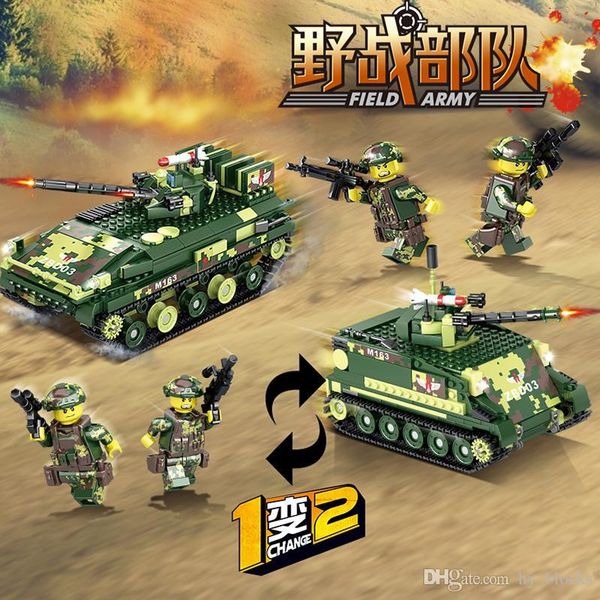 

small particle army air defence series troops building blocks brick helicopters militarys tanks model toy for kids boys educational gift 08