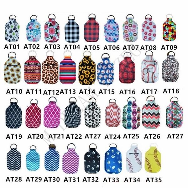 

factoryhzcchand sanitizer christmas 190 colors holder colorful chapstick lipstick neoprene keychain mini bottle cover