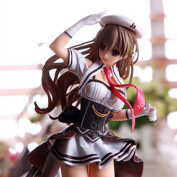 

chunithm mishima haruna pvc action figure collection model doll toy gift