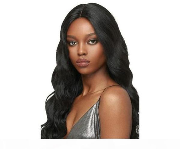 

body weave lace front wigs for black women peruvian remy body wave lace frontal human hair wig pre plucked with baby hair, Black;brown