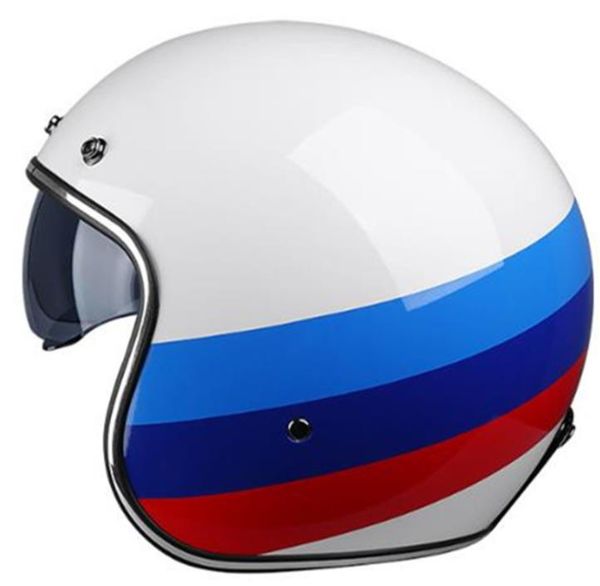 

helmets voss 060 series helmet retro latte style dot ece certified motorcycle