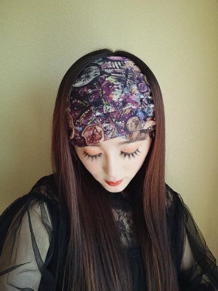 

hair accessories handmade original fashion female cover function headwear dual-use