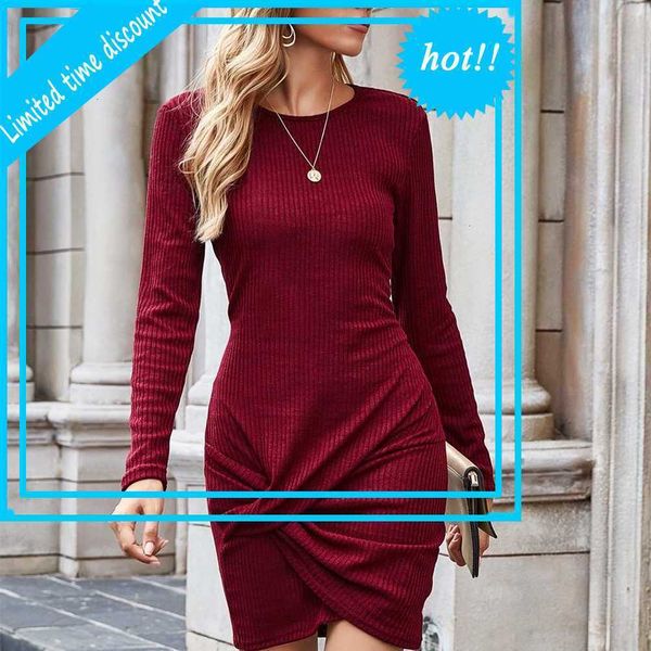 

reclaim women reclaimed elegant long mouths around neck uncommon zoom buttons casual dress party vestido the mujer 2021, Black