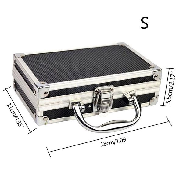 

home aluminium alloy storage box make up organizer portable storage suitcase travel luggage organizer case tools f jllfiz