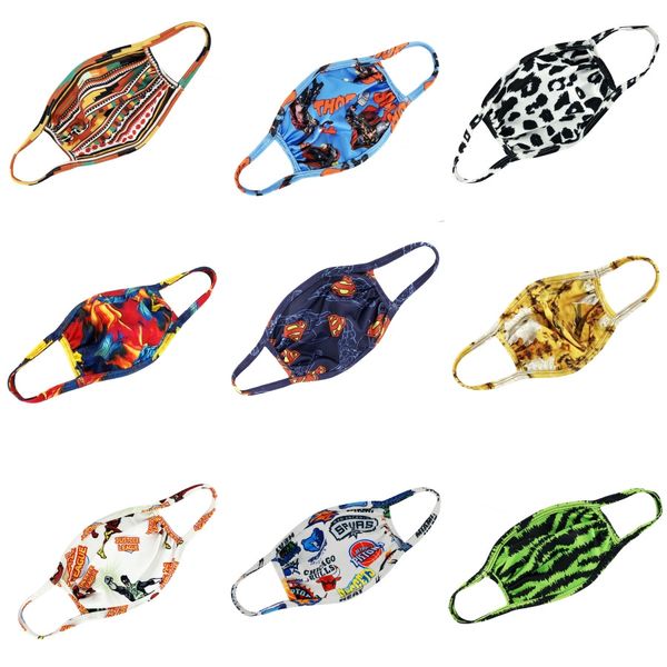 

face maskface masks pretty and friend cartoon printed mask anti-fog, dust-proof breathable mask#892, Black