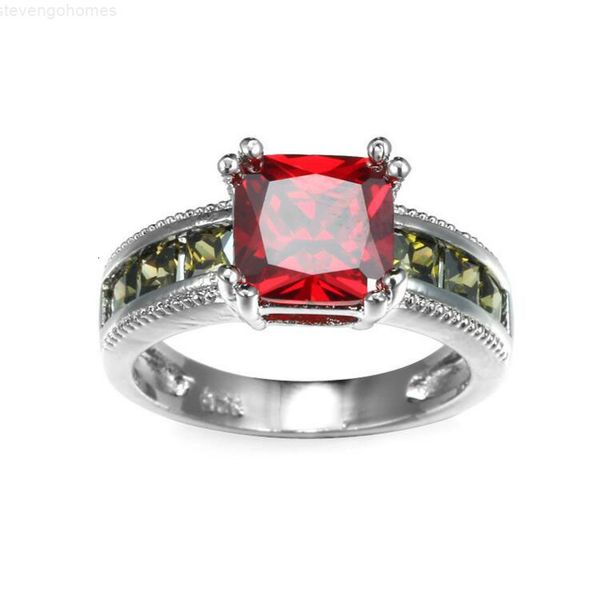 

crystal finger silver for rings women girl wedding party fashion jewelry wholesale 0460wh, Golden;silver