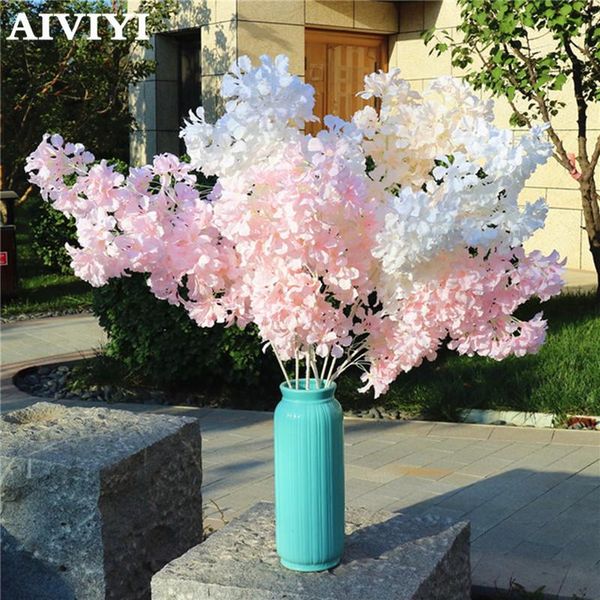 

new wedding silk flower 4 fork floating snow orchid artificial flower home deskdiy pgraphy props decoration wall