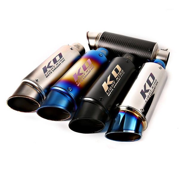 

exhaust pipe racing motorcycle tip muffler escape baffle for 51mm 60.5mm universal dirt bike atv1