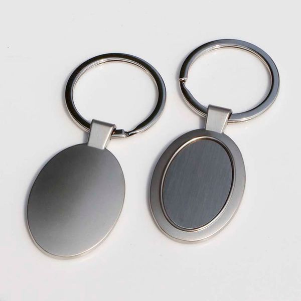 

blank keyrings metal picture key chains keychains personalized engraved keyring p kp01y dhl drop shippingger5, Silver