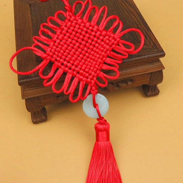 

1pcs large chinese knots jade tassels keychain caps straps diy jewelry making charms pendants craft accessories craft tassels h bbybvd