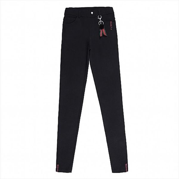 

2019 new mid waist stretch pants slim pencil trouser women clothing pants women lady elastic skinny pants  4xl, Black;white