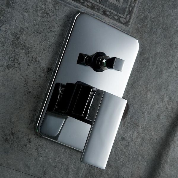 

becola бесплатная доставка сплошной латунь полированный хром в стене скрытая ванная комната душ ручка