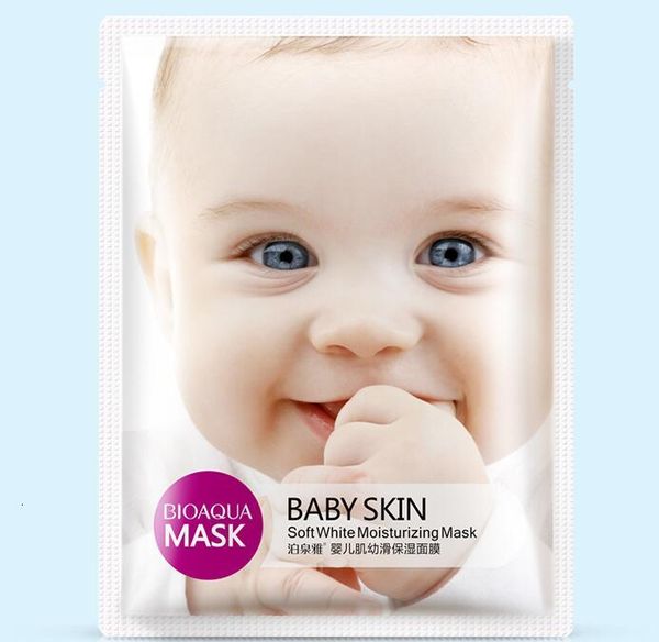 

smooth muscle invisible bioaqua baby double moisturizing mask wholesale single piece