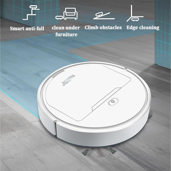 

vacuum cleaners robotic cleaner powerful hand washing for smart home mopping sweeper 2500pa sweep&suction&mop 3in1 hard floor&carpet