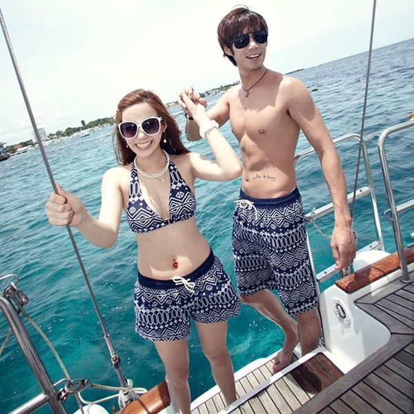 

bikinis set couple swimwear skirt womens bikini swimsuits women bathing suits lovers swimsuit summer dress 02-0191
