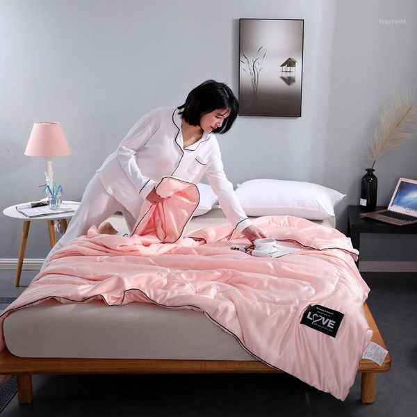 

silk quilt set quilt cover silk set cotton cover sub-1