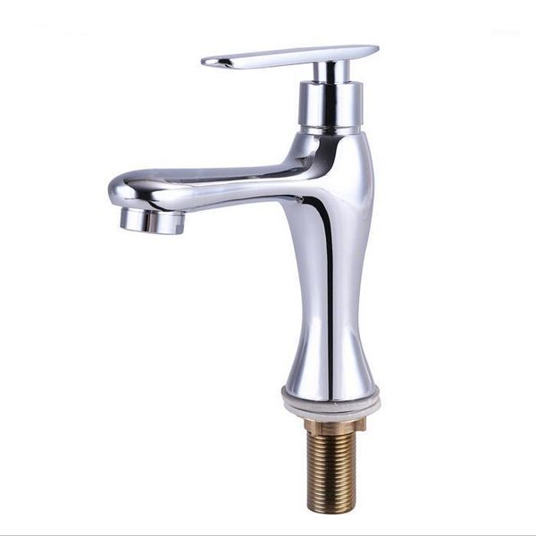 

l16150 - luxury deck mounted chrome finish brass lavatory cold water faucet1