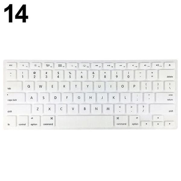 

sile keyboard cover protector skin for macbook air pro 13 15 17 inch soft keyboard case stickers 15 colors h bbyzgm
