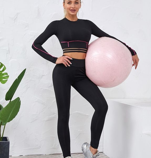 

womens gym set yoga leggings gymshark womens tracksuit tenis rugby designer pullover leggings pant bra sports suit clothing running outfits, Gray