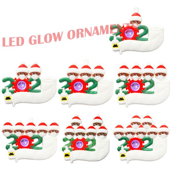 

71vqornaments black led personalized members family christmas tree lighting ornament decorations party xmas pendants