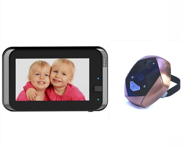 

4.3 inch 720p wireless wifi doorbell peephole viewer