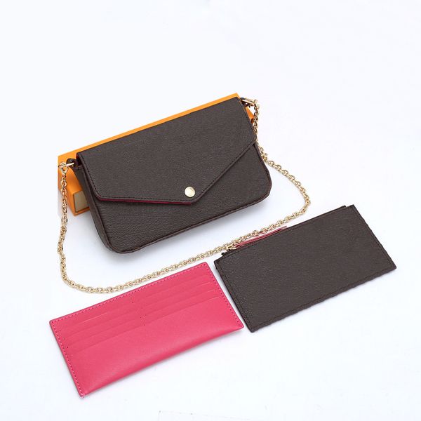 

luxurious envelope bag shoulder bags designer mini tote bag women's genuine leather fashion brand letter chain square softness wallet c